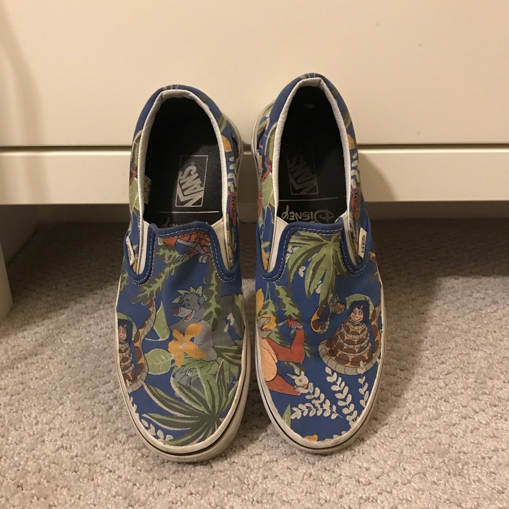 Disney X Vans Jungle Book Slip-Ons